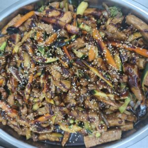 Lomo teriyaki