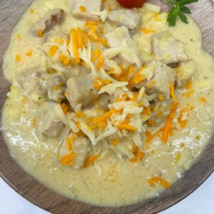 Lomo a la mousse de queso