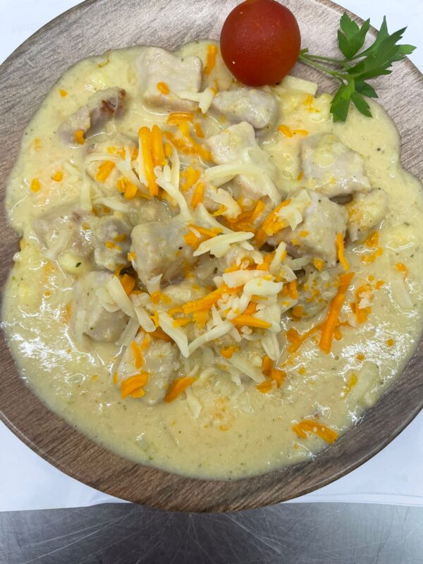 Lomo a la mousse de queso