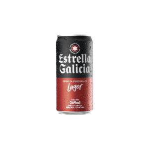 Lata cerveza Estrella Galicia